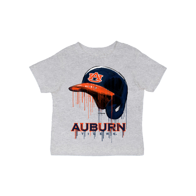  Auburn Tigers Vive La Fete Infant Short Sleeve T-Shirt - Gray
